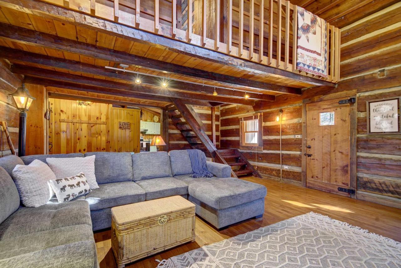 Cozy Log Cabin 6 Mi To Great Smoky Mtns Np! Townsend Exterior photo